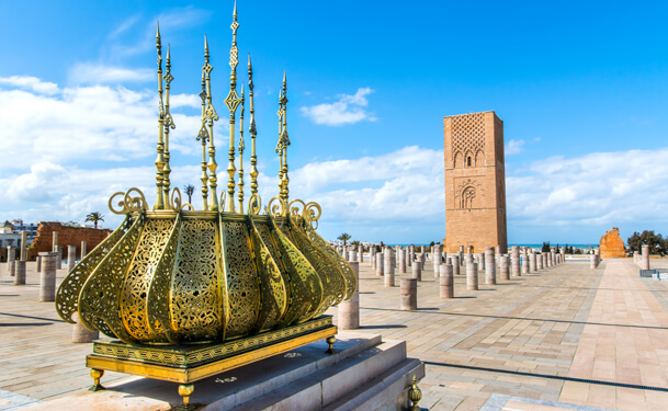 rabat tower tour mohammed 6