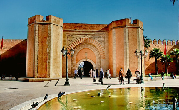 En el corazón de la medina.