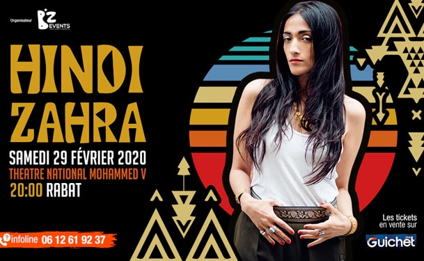 Hindi Zahra en concert à Rabat